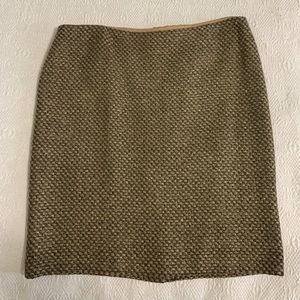 Ralph Lauren wool tweed skirt size 10